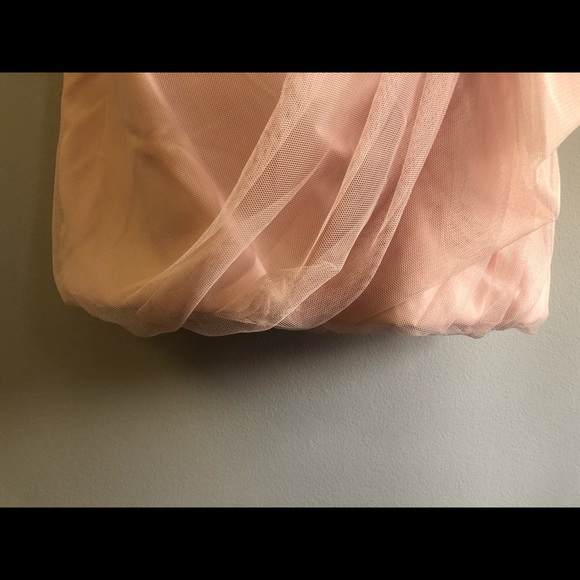 NWT Blush Pink w/ Black Bow Belt - Picture 3 of 8